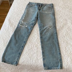AG Phoebe Extended Straight Leg Jeans